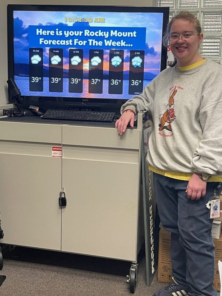 Braswell Memorial Library using SmartSign2Go digital signage