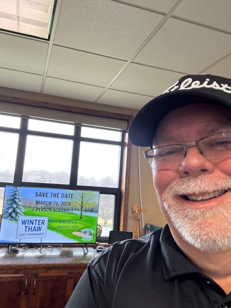 Windmill Ridge Golf Course using SmartSign2Go digital signage